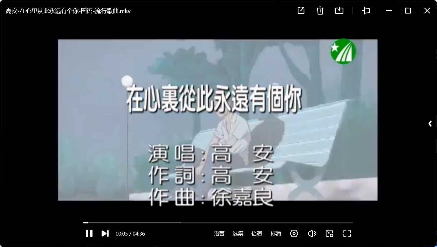 MTV精选1万首（自带卡拉ok音轨，在家唱歌）经典MV大全