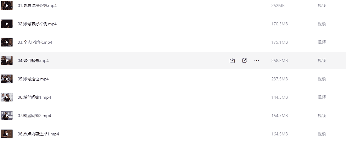 参哥短视频流量变现课线下课【9.5GB】