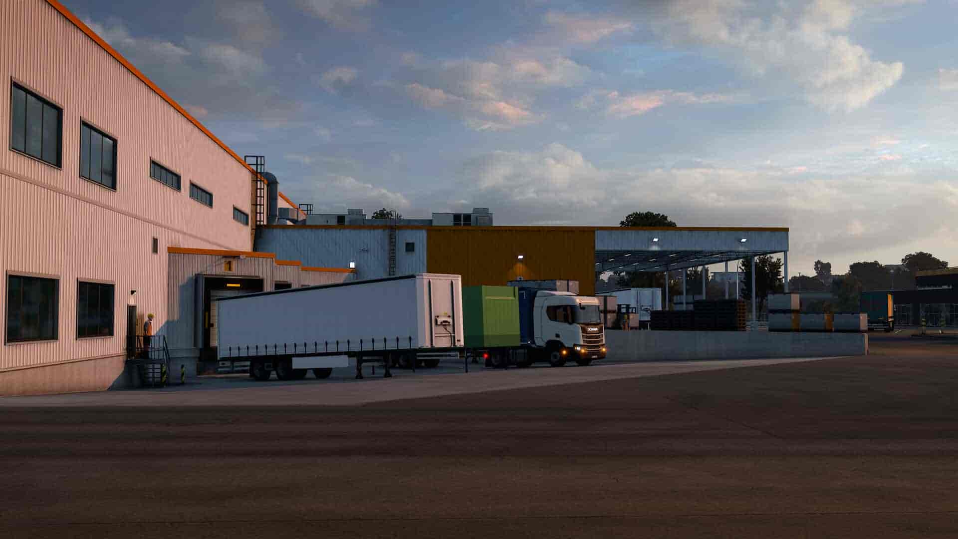 【PC游戏】欧洲卡车模拟2 单机+联机 v1.55.1.0S 全DLC 附遨游中国MOD（Euro Truck Simulator 2）免安装中文版【74.3GB】